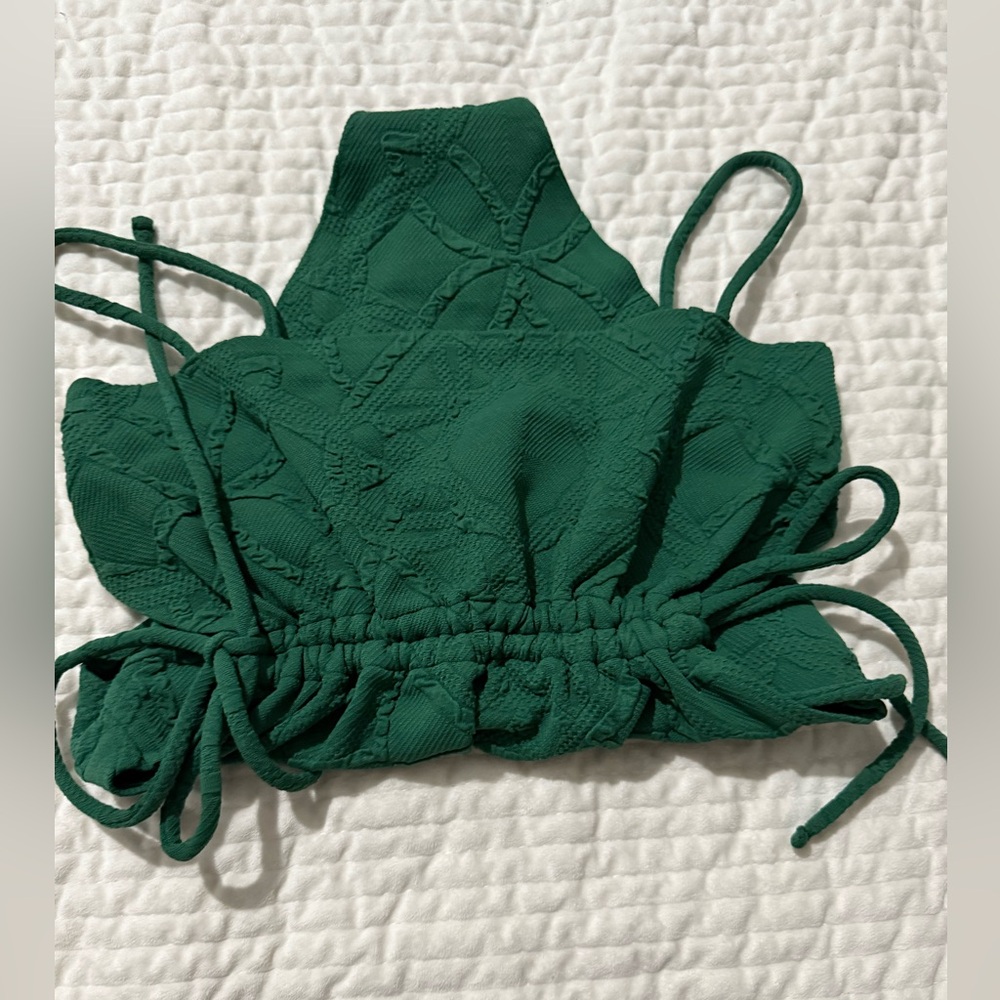 Agua by Agua Bendita Green Swimsuit - Picture 6 of 10